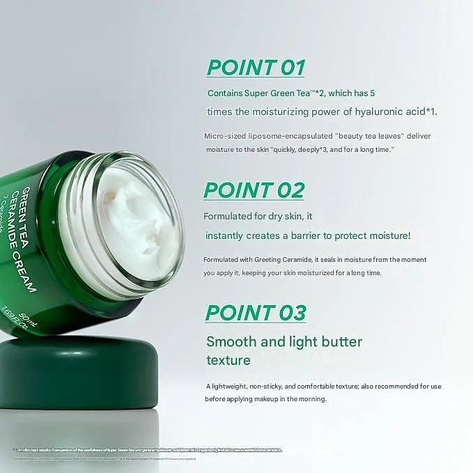 Innisfree Green Tea Ceramide Barrier Cream (50 ml)