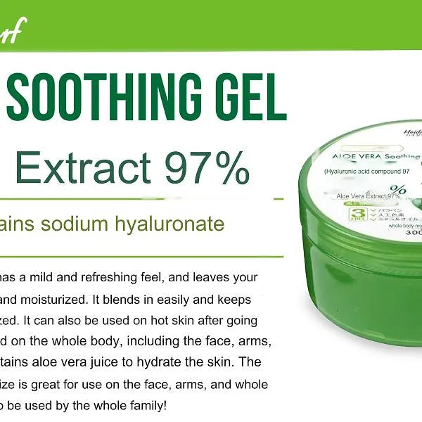 Heidi Dorf Aloe Soothing Gel (97%)
