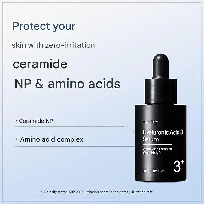 TOSOWOONG Hyaluronic Acid 3 Serum – 1.0 fl oz (30 ml)