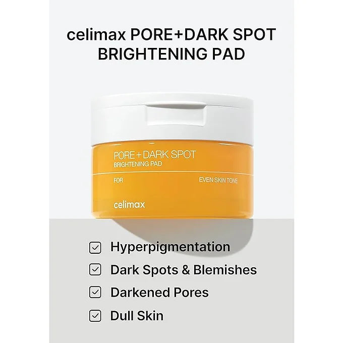 Celimax Pore + Dark Spot Brightening Pad – 40 Pads