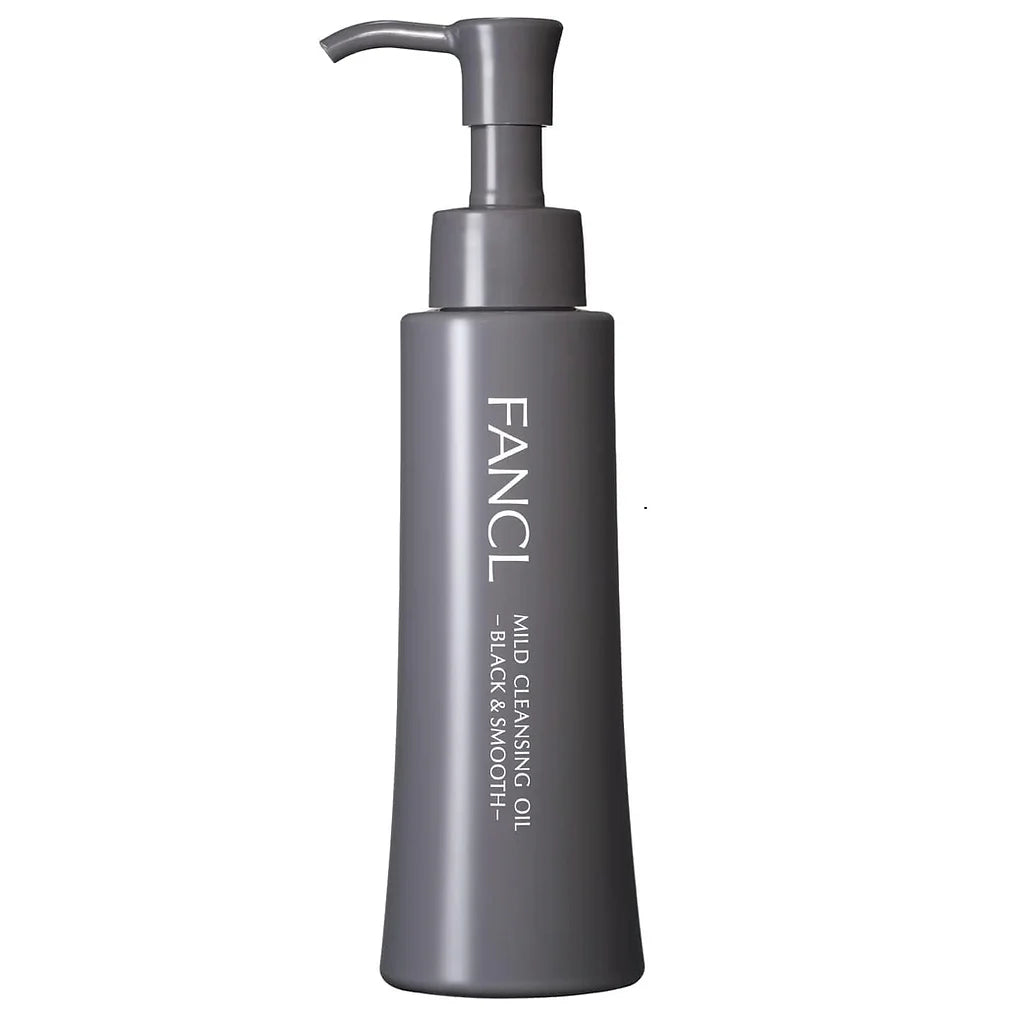 FANCL Mild Cleansing Oil – Black & Smooth (120 ml)