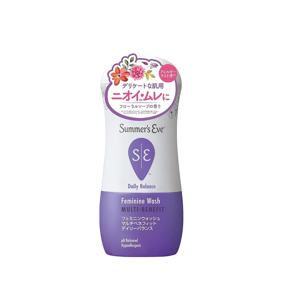 Summer’s Eve Feminine Wash Multi Benefit Daily Balance is specially formulated for everyday intimate care.