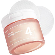 Numbuzin No.4 Zero Pore Egg Skin Toner Pad 70 Sheets (190 ml)