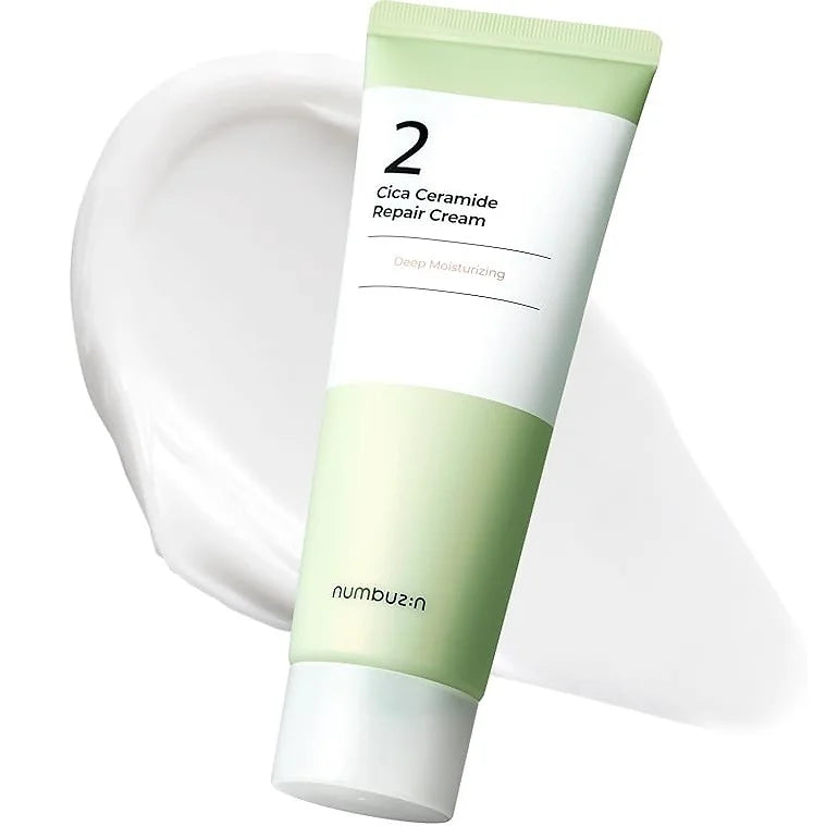 The numbuzin No.2 Deer Ceramic Dryer Cream is a deeply hydrating and soothing moisturizer designed to strengthen the skin barrier and deliver lasting moisture.