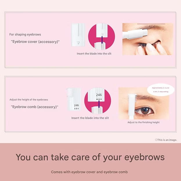 Panasonic ES-WF61-W Ferrier Face Shaver – Precise & Gentle Facial Hair Removal