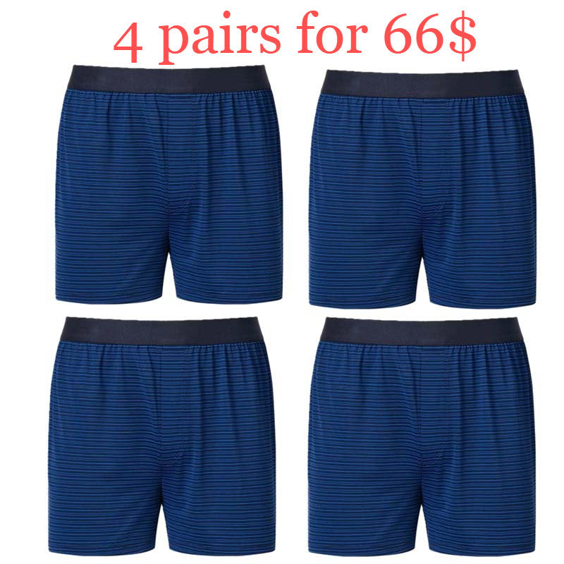U AIRism Border Trunks (Front Opening) 478798 Japan best brand