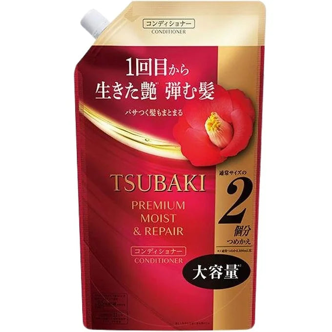 TSUBAKI Premium Moist & Repair Shampoo & Conditioner Refill – 660 ml