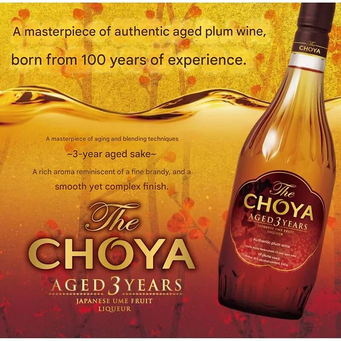 CHOYA Aged 3 Years Umeshu – Japanese Plum (720 ml)