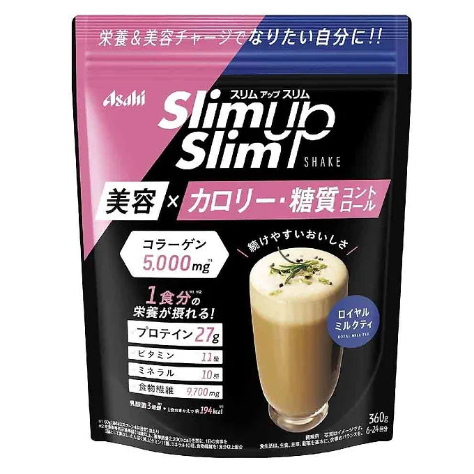 Slim Up Slim Shake – Royal Milk Tea Flavor, 360g