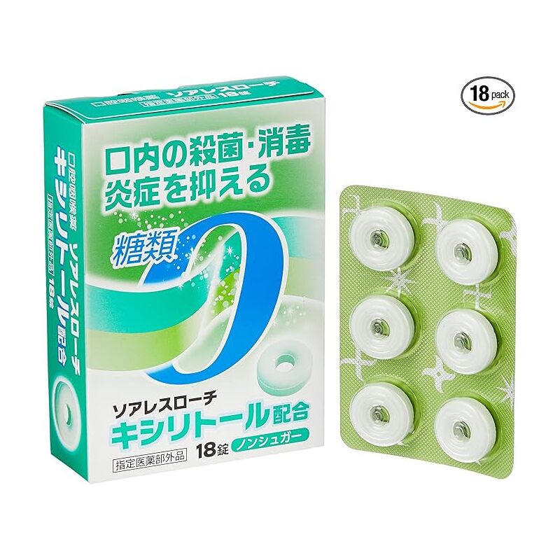 Soares loach for sore throat, against bad odor, against bacteria and viruses 18t