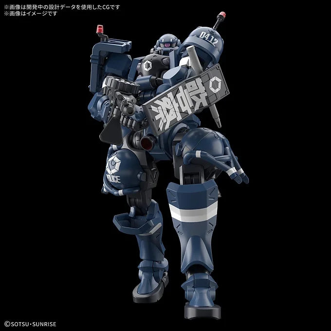HG Mobile Suit Gundam Military Police Zaku 1/144 Scale