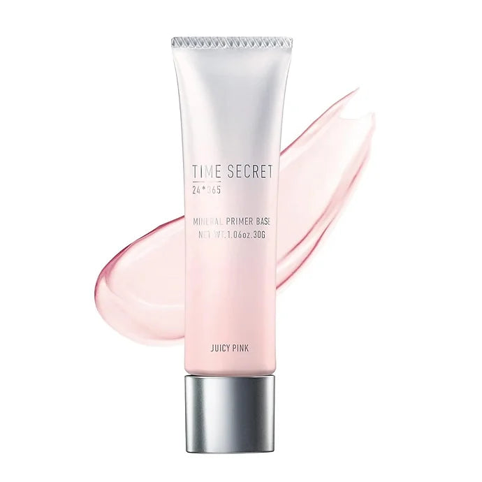 Time Secret Mineral Primer Base Pink – Makeup Base with Sun Protection