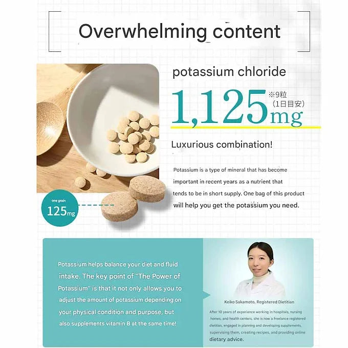 Power of Potassium – 270 Tablets (30-Day Supply)