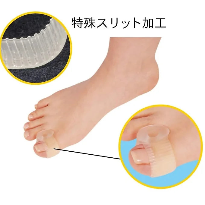 Ashiyubi Komachi Soft Gel Bunion Cushion for Big Toe (1 pc)
