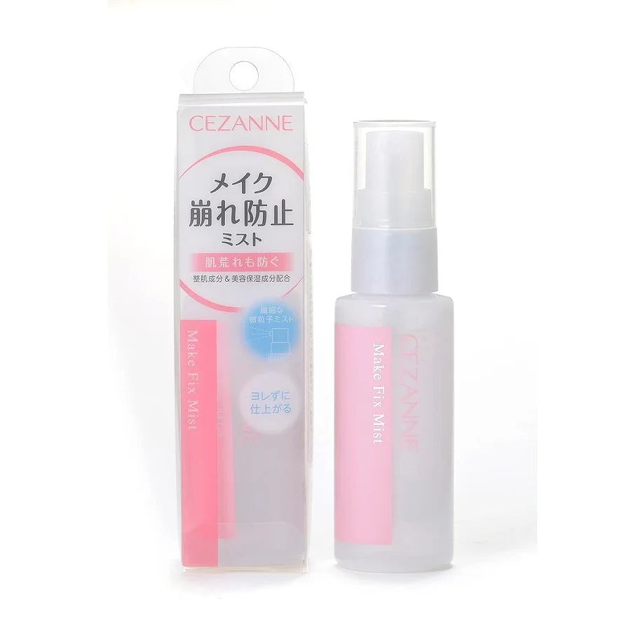 Cezanne Make Fix Mist is a lightweight, colorless setting mist designed to help keep makeup fresh, smooth, and long-lasting throughout the day. 