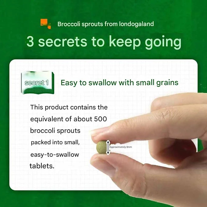 Ogaland Broccoli Sprout – 60 Tablets (Approx. 1-Month Supply)
