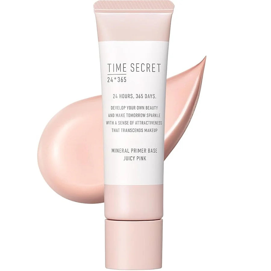 Time Secret Medicated Primer Base is a quasi-drug medicated makeup base that combines skincare and makeup effects in one step.