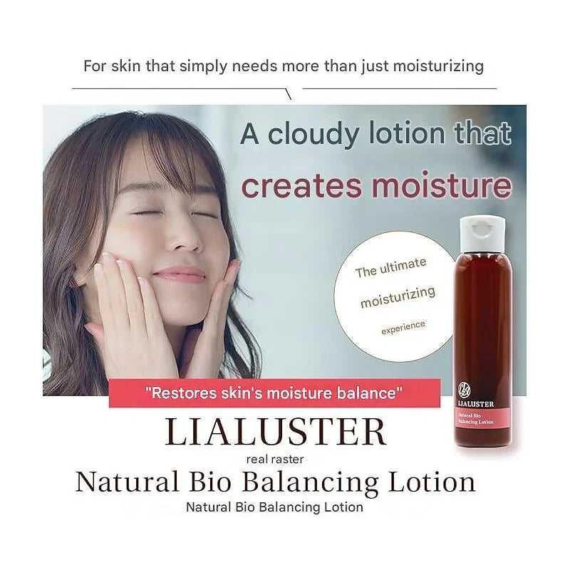 LIALUSTER Natural Bio Balancing Lotion – 120 ml (4.2 fl oz)