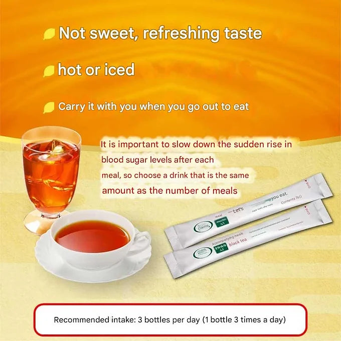 Nisshin OilliO Fiber-Enriched Black Tea Powder (7g × 30 sticks)