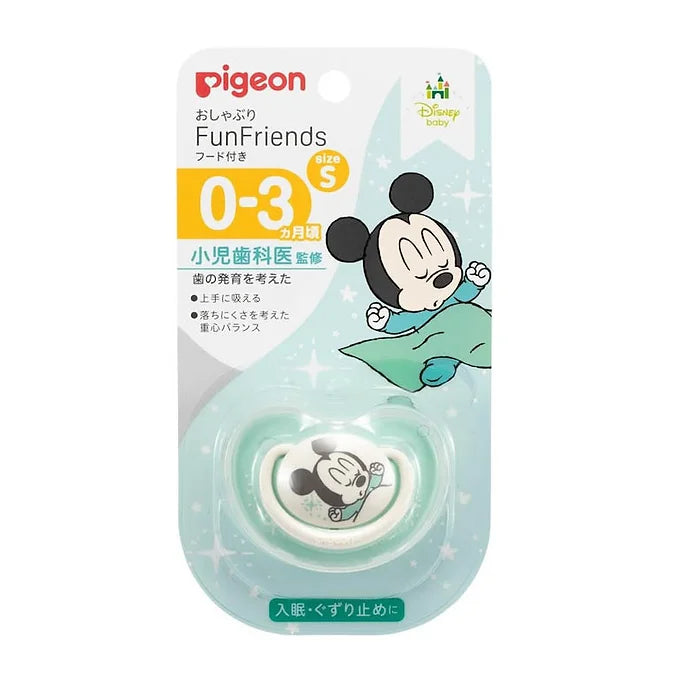 Pigeon Fun Friends Pacifier | Mickey Pattern