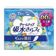 Charm Nap Absorbent Pads – Light Flow, Patchouli Scent, 15 cc, 19 cm, 66 Count