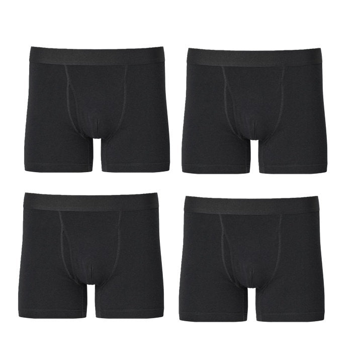 U Cotton Boxer Briefs (With Front Opening) 479495 Japan best brand