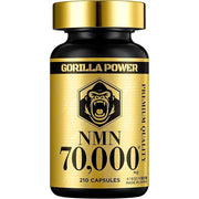 Gorilla Power NMN 70,000 mg Supplement (210 Capsules)