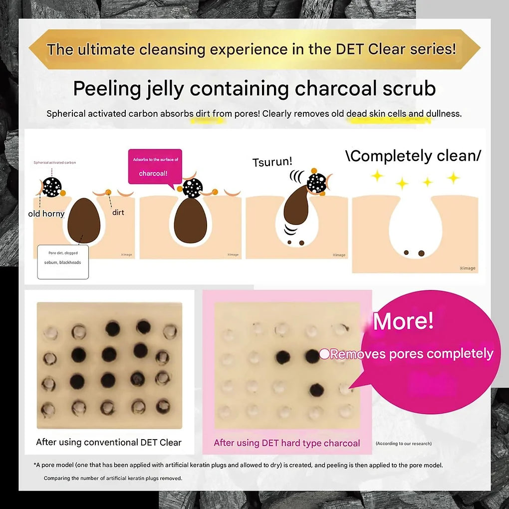 DET Clear Bright & Peeling Jelly Charcoa