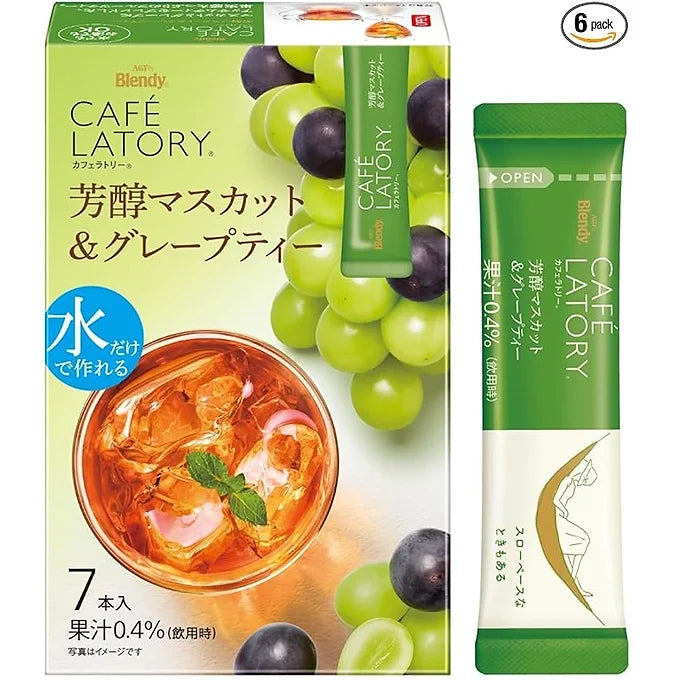 AGF Blendy Cafe Ratory, Mellow Muscat & Grape Tea