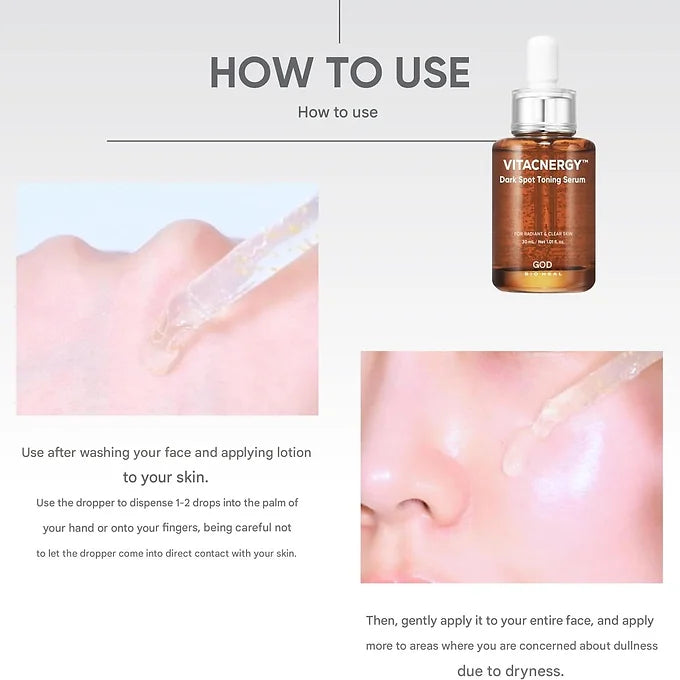 BIOHEAL BOH VITACNERGY Dark Spot Toning Serum (30 ml)