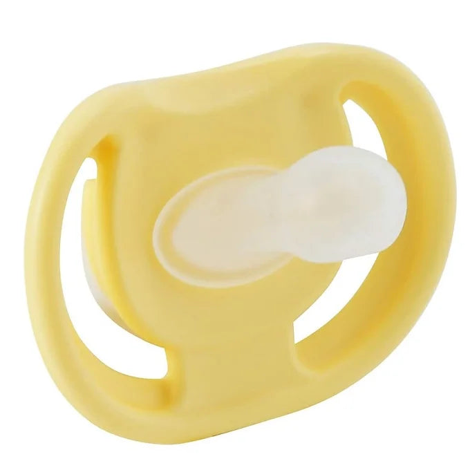 Pigeon Skin-Friendly Pacifier | Small Size (0-3 Months) | Yellow | Silicone