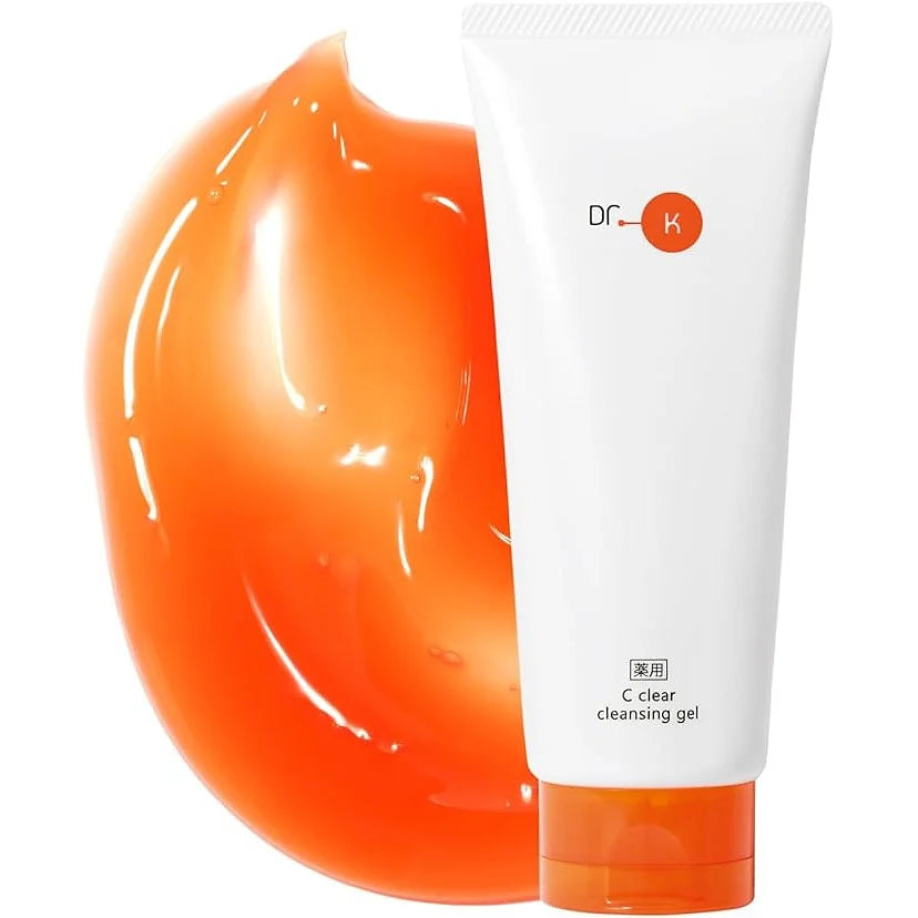 ドクターケイ Dr. K C Clear Cleansing Gel is a medicated vitamin cleansing gel designed to remove makeup, excess sebum, and impurities while caring for pores, acne-prone skin, and rough texture.