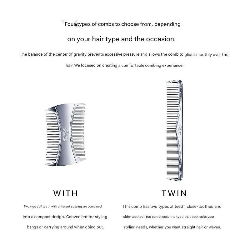 ReFa MARQUISE Compact – Comb & Mirror Set with Magnetic Case