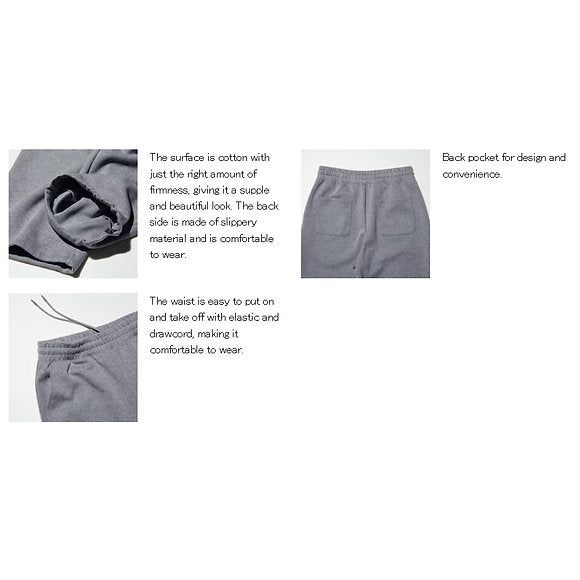 U Sweat Wide Pants 479854 Japan best brand
