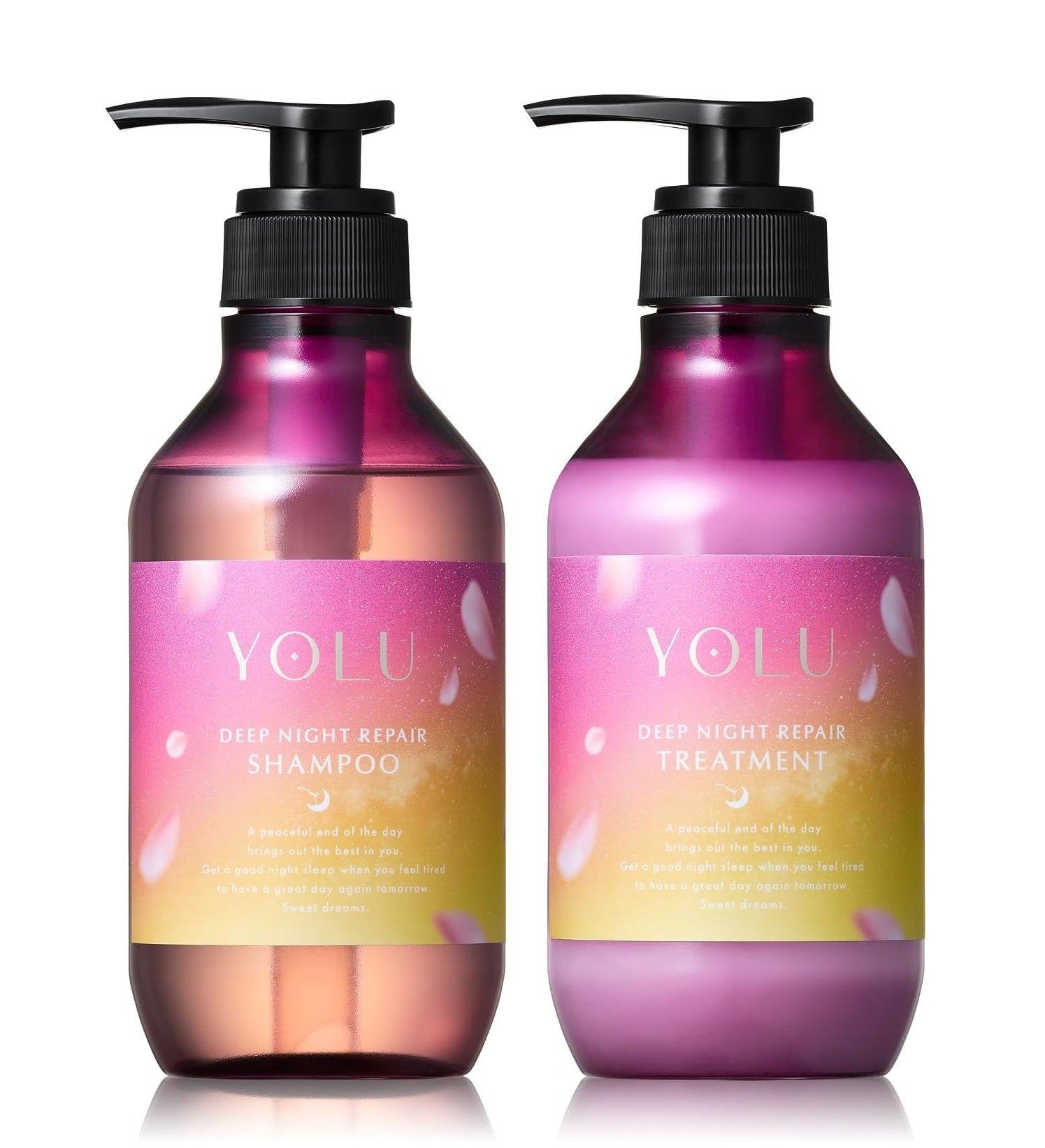 YOLU Deep Night Repair Spring Limited Shampoo & Treatment Set