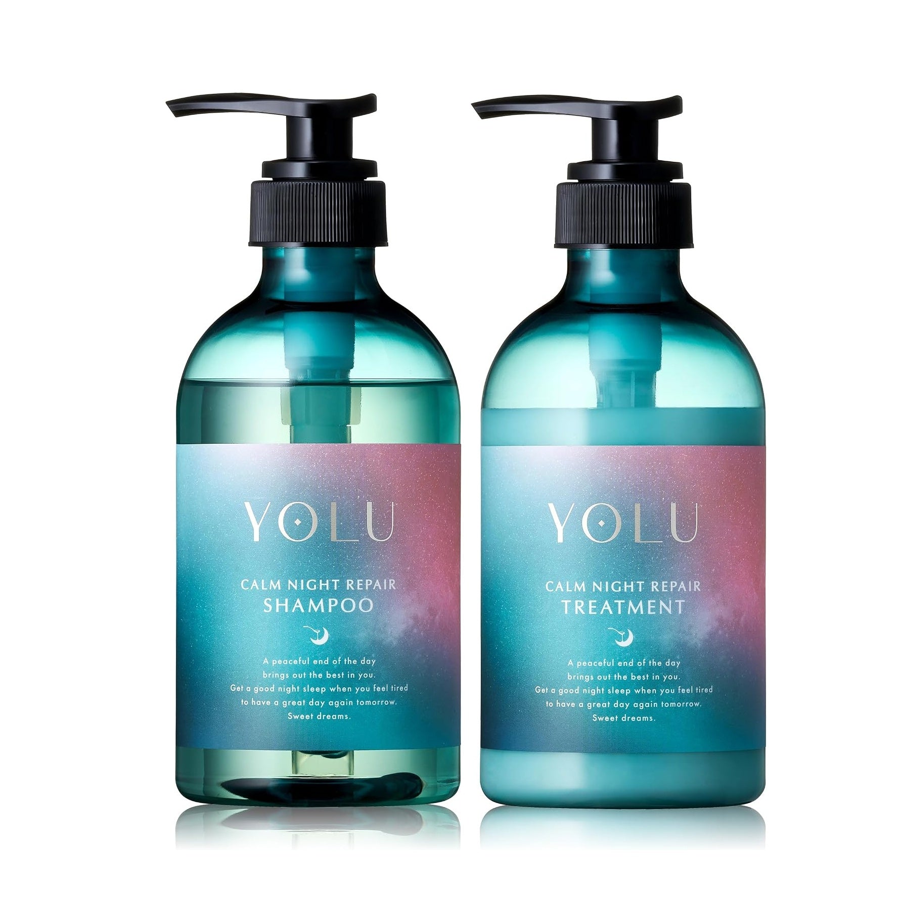 YOLU Summer Limited Calm Night Repair Shampoo & Treatment Set