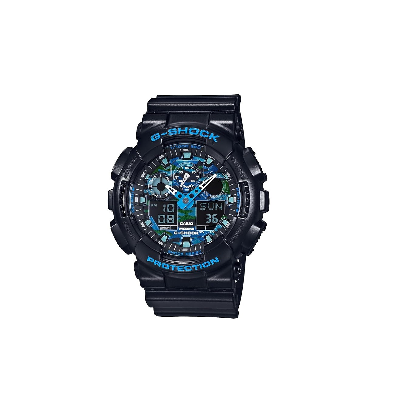 CASIO G-SHOCK Watch Camouflage Men's Watch GA-100CF-1A9