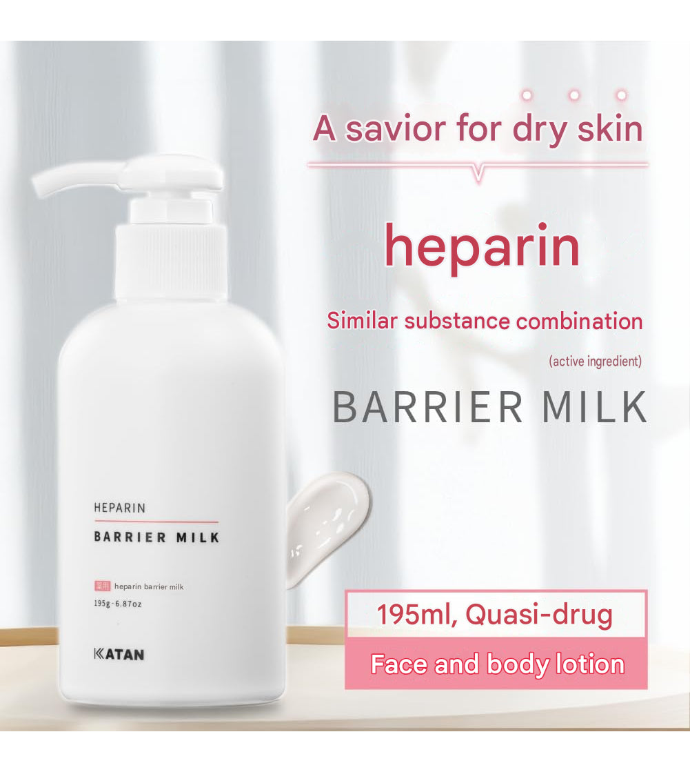 KATAN Medicated Heparin Barrier Milk – Moisturizing Body Lotion 195mL