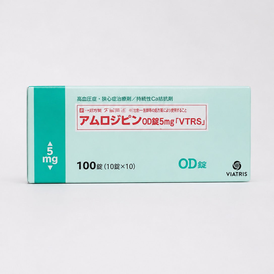 Amlodipine OD Tablets 5 mg “VTRS” – 100 Tablets