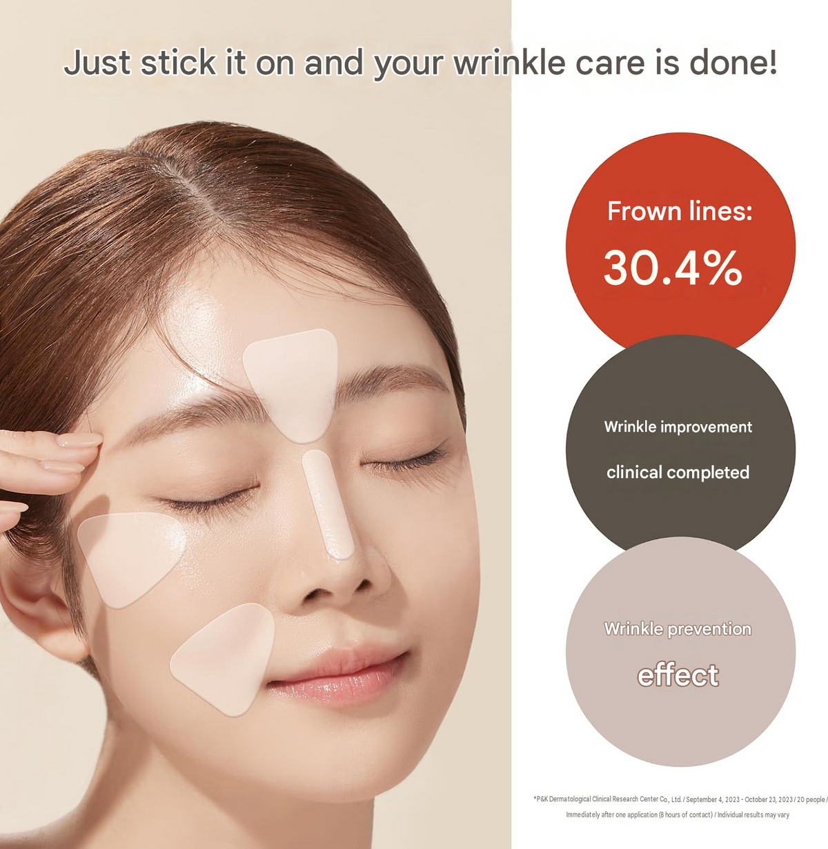 MARSHIQUE Wrinkle Repair Frown Line Patches — 55 Patches