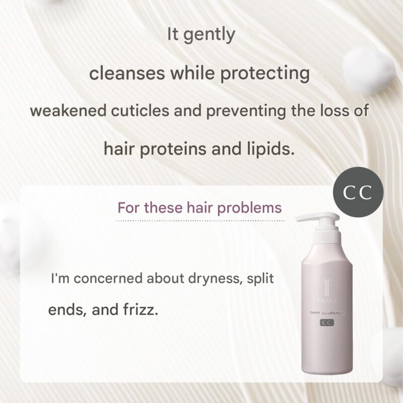 Twany Premium Hair Care Series: Cuticle Care Shampoo & Repair Treatment