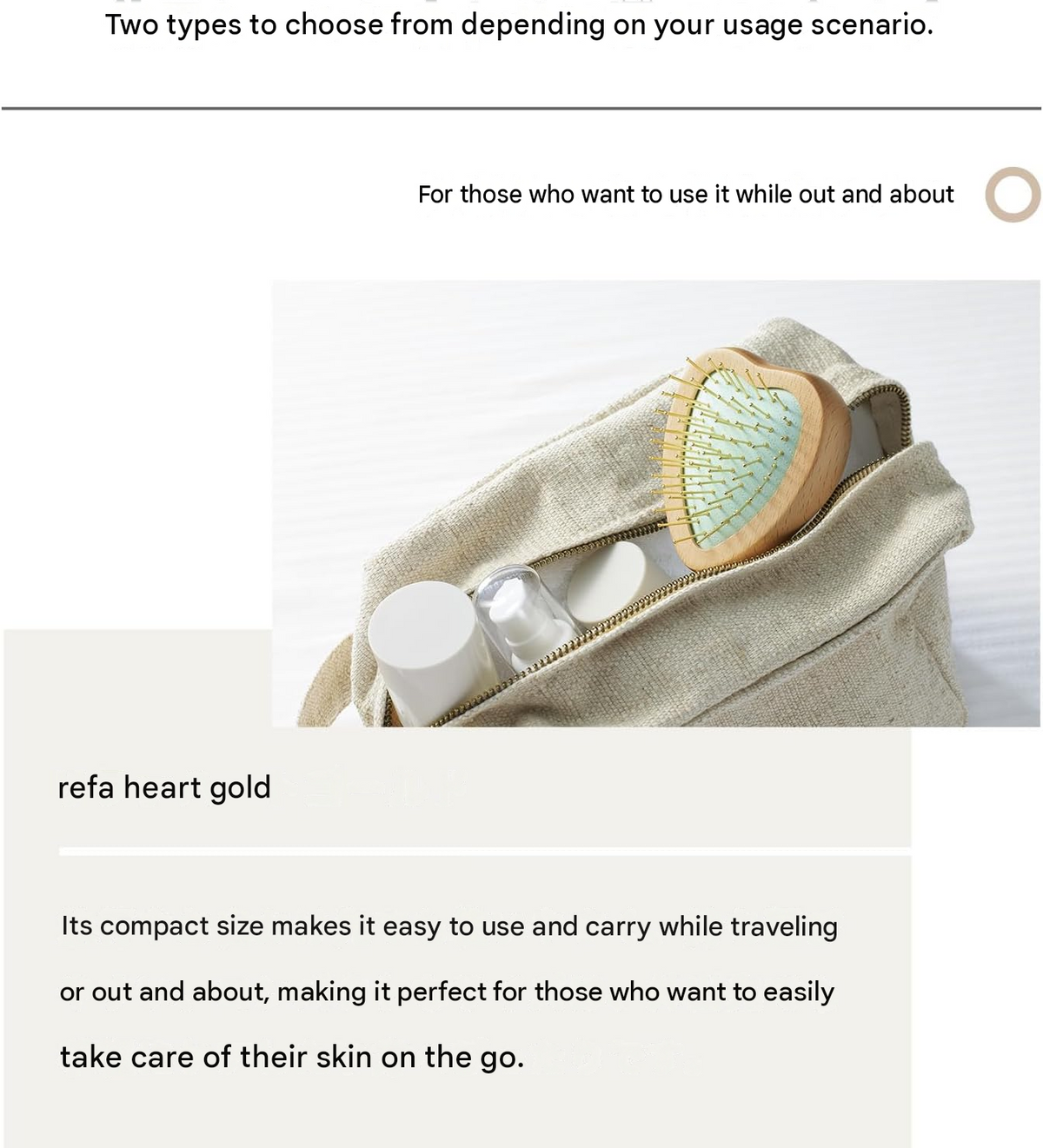 ReFa HEART GOLD with Shopper Set – Official Store Exclusive