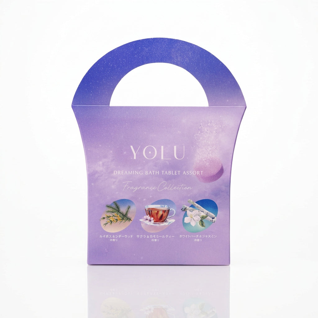 YOLU Bath Tablets Dreaming Assorted Fragrance Collection – 6 Tablets