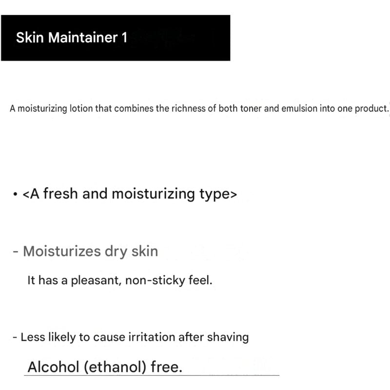 LISSAGE MEN Skin Maintainer – 130 ml