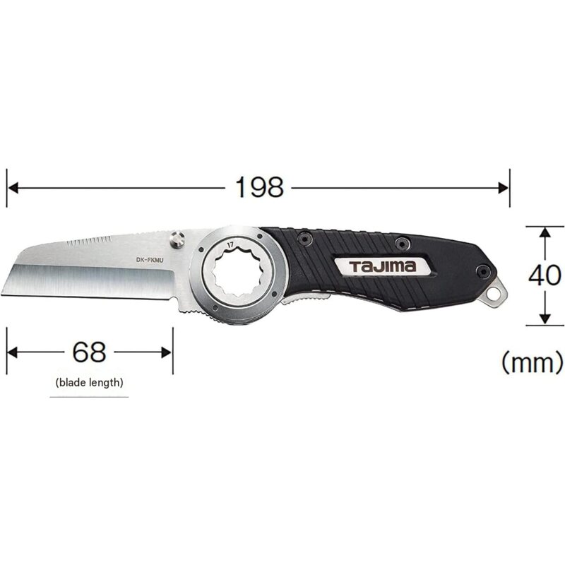 Tajima Folding Electrician’s Knife Multi DK-FKMU