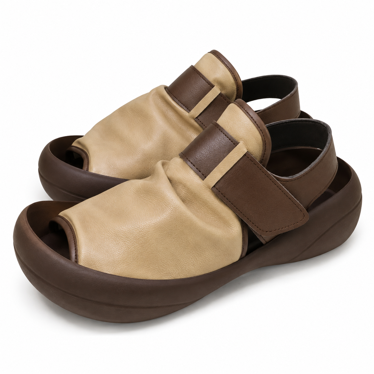 RegettaCanoe Men's Drape Clog Sandals - CJBF-5179