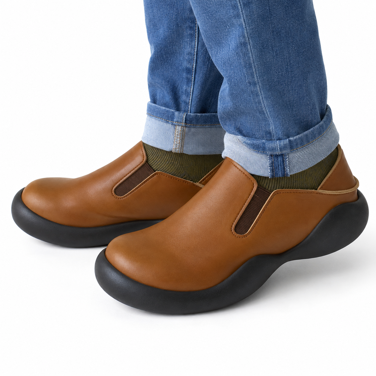 RegettaCanoe Men's 2-Way Gore Slip-on Shoes - CJOS-6425