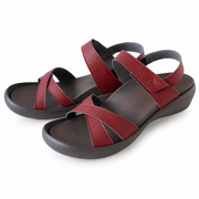 RegettaCanoe Women's Cross-Strap Wedge Sandals - CJFW-3519