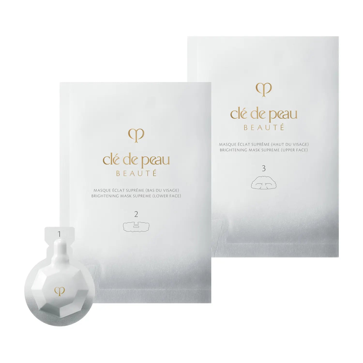 Shiseido Clé de Peau Beauté Soin Masque Éclat S II – Brightening &amp; Radiance Treatment Mask, 6 Sets