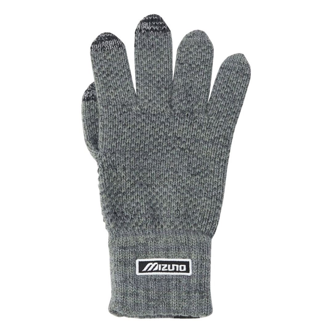 MIZUNO Breath Thermo Long Wappen Knit Gloves B2JYC525 Touchscreen Compatible